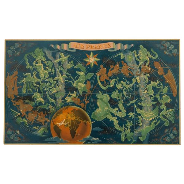Lucien Boucher - Air France Celestial Map