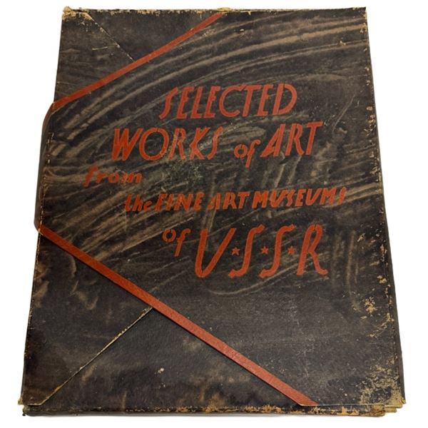 1930s Soviet Art Portfolio: Selected Works of Art