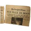 Image 2 : 1969 NY Times "Men Walk on the Moon" Newspapers