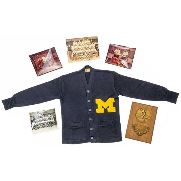 1964 NCAA Championship Photos, Plaque, & Sweater