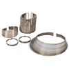Image 1 : Silver Mid Century Modern Four Piece Parure