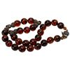 Image 3 : Judith Jack Sterling Amber Glass Bead Choker