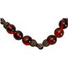 Image 5 : Judith Jack Sterling Amber Glass Bead Choker
