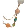 Image 2 : Gerald Yosca Designer Gold Tone Bead Necklace