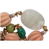 Image 4 : Gerald Yosca Designer Gold Tone Bead Necklace