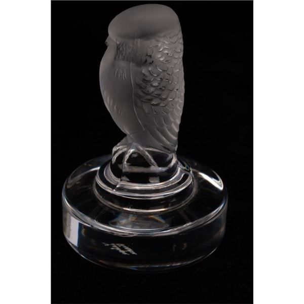 Lalique France Frosted Owl - Shivers