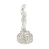 Image 3 : Cambridge Glass Flower Frog, Draped Lady