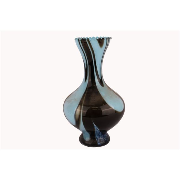 Murano Style Art Glass Vase