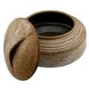 Image 3 : Mid Century Studio Pottery Lidded Caddy