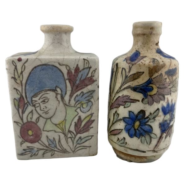 Persian Qajar Iznik Vases