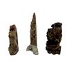 Image 3 : Chinese Hand-Carved Soapstone Sculptures