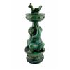Image 2 : Chinese Mythological Figural Ceramic Candlestick