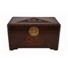 Image 1 : Chinese Carved Camphor Wooden Chest Boxes
