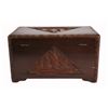 Image 5 : Chinese Carved Camphor Wooden Chest Boxes