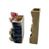 Image 3 : Japanese Ceramic Wall Pocket Vases