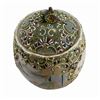 Image 4 : Meiji Period Satsuma Moriage Egg-Form Lidded Jar