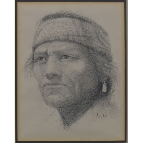 NAVAJO SKETCH (JIMMY ABEITA)