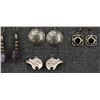 Image 10 : NAVAJO AND MEXICAN EARRINGS AND PIN