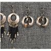 Image 5 : NAVAJO AND MEXICAN EARRINGS AND PIN