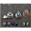 Image 6 : NAVAJO AND MEXICAN EARRINGS AND PIN