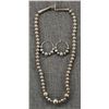 Image 1 : SILVER BEAD NECKLACE AND EARRINGS