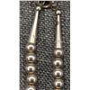Image 6 : SILVER BEAD NECKLACE AND EARRINGS