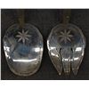 Image 2 : NAVAJO SILVER SALAD SET (DON PLATERO)