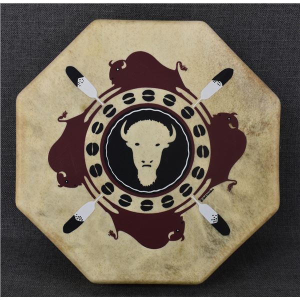 TAOS PUEBLO DRUM (HENRY SAMORA)