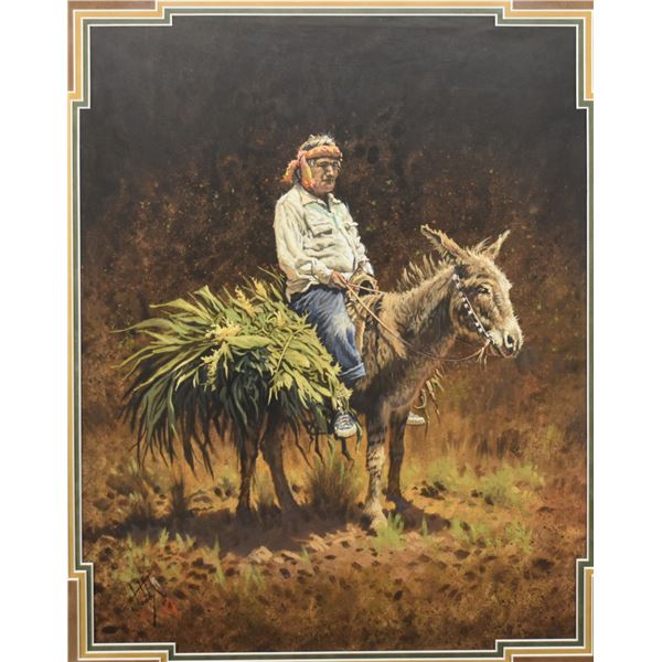 NAVAJO PAINTING (CALVIN TODDY)