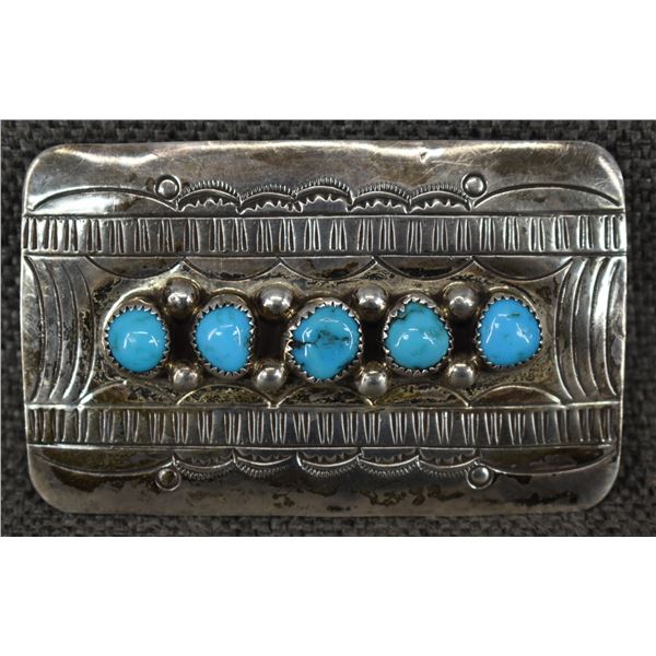 NAVAJO BELT BUCKLE