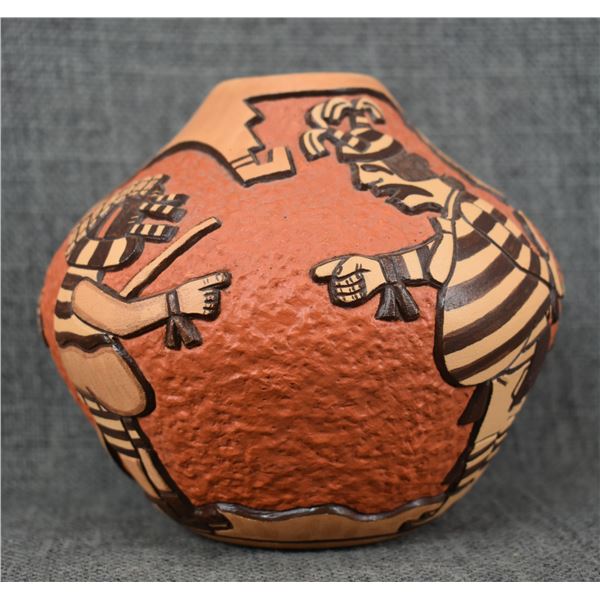 HOPI POTTERY VASE (ELSON SECKLETSTEWA)