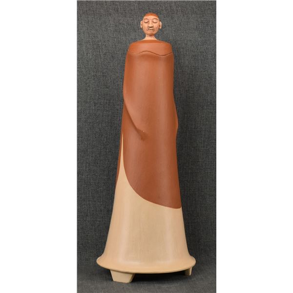 QUICHE MAYA POTTERY FIGURE (CARLOS CHACLAN)