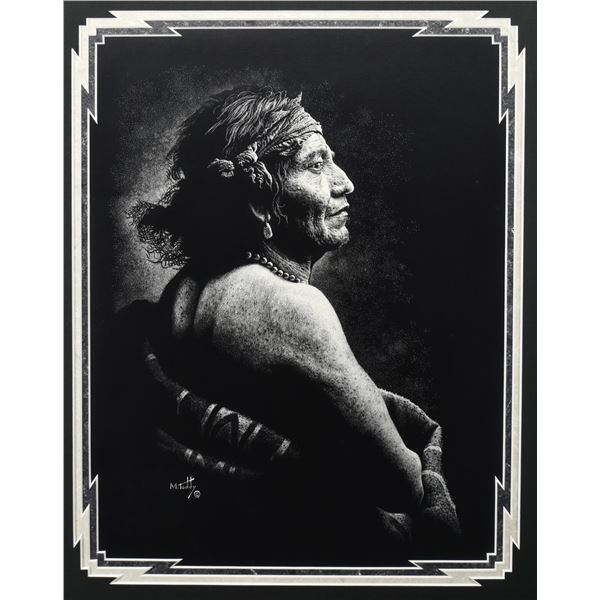 NAVAJO  PEN AND INK (MARVIN TODDY)