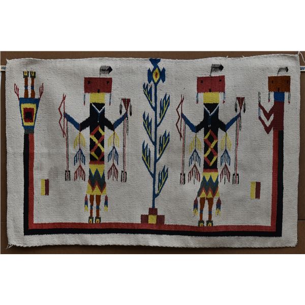 NAVAJO YEI TEXTILE