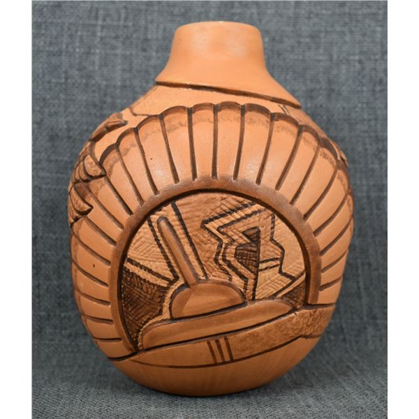HOPI POTTERY VASE (TOM POLACCA)