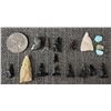 Image 1 : COLLECTION OF ANASAZI ARROWHEADS
