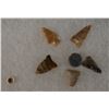 Image 3 : COLLECTION OF ANASAZI ARROWHEADS AND BEADS