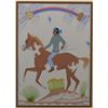 Image 1 : NAVAJO PAINTING (HARRISON BEGAY)