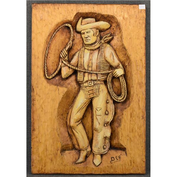 WESTERN WOOD CARVING (DEE FLAGG