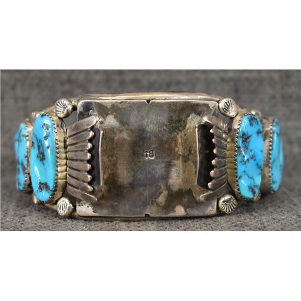 NAVAJO WATCH BRACELET (SIGNED)