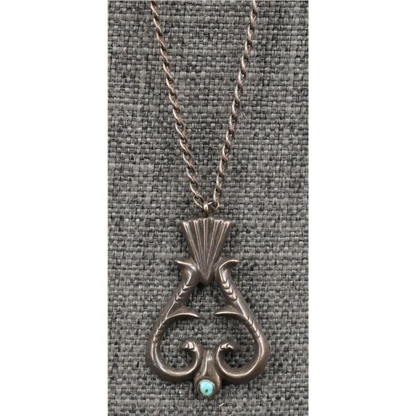 NAVAJO PENDANT AND CHAIN