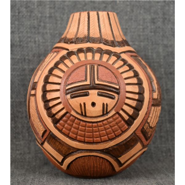 HOPI POTTERY VASE (TOM POLACCA)