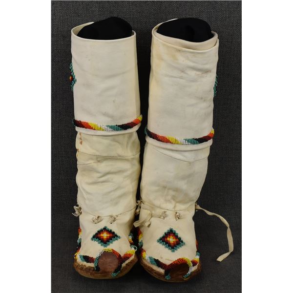 APACHE CACTUS KICKER HIGH TOP MOCCASINS