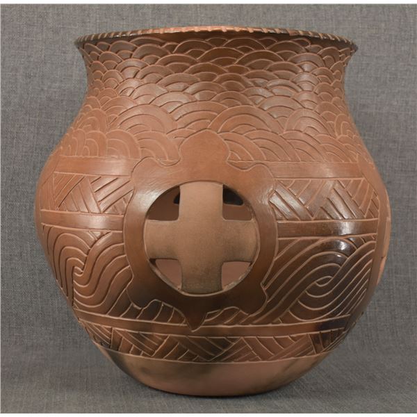 CHEROKEE POTTERY OLLA (JANE OSTI)