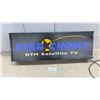 Image 1 : Star Choice DTH Satellite Tv Illuminated Advertising Double Sided Sign 12 1/2 x 36 x 4 1/2"