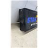 Image 3 : Star Choice DTH Satellite Tv Illuminated Advertising Double Sided Sign 12 1/2 x 36 x 4 1/2"