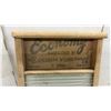 Image 7 : Economy Glass Washboard by Canadian Woodenware Co. and Vintage Metal Wash Tub