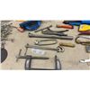 Image 2 : Pegboard Hooks, C-Clamp, Utility Knives, Hand Saws, Trowels, Caulking Gun, and More