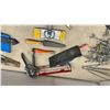 Image 3 : Pegboard Hooks, C-Clamp, Utility Knives, Hand Saws, Trowels, Caulking Gun, and More
