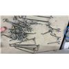 Image 4 : Pegboard Hooks, C-Clamp, Utility Knives, Hand Saws, Trowels, Caulking Gun, and More